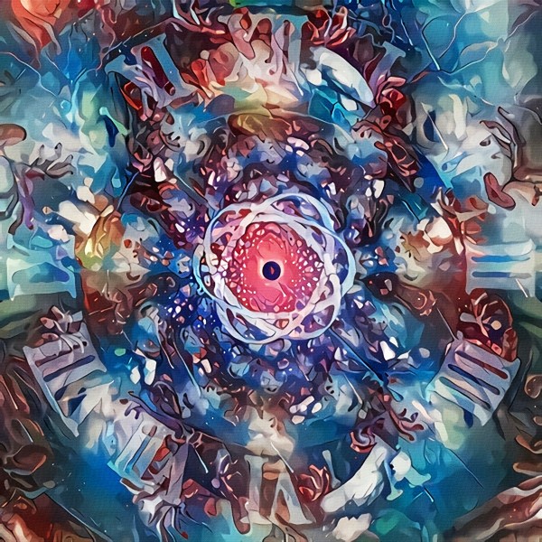 Space Time and Atom by Bruce Rolff
